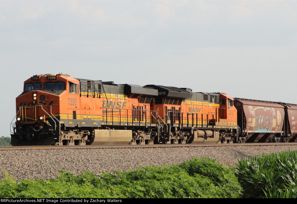 BNSF 7396 3878